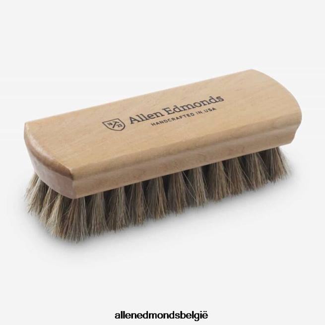 uniseks Allen Edmonds Reisborstel van paardenhaar ceder bruin HDSF45451