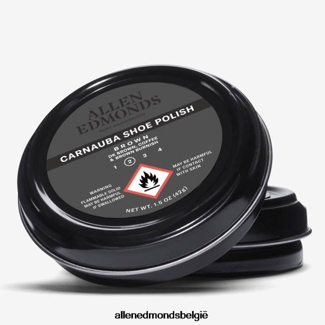uniseks Allen Edmonds carnaubawas poetsmiddel bruin HDSF45618