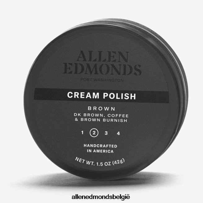 uniseks Allen Edmonds creme poetsmiddel bruin HDSF45604