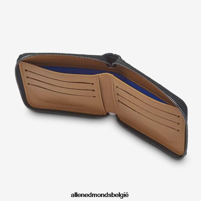 uniseks Allen Edmonds hewes street portemonnee met ritssluiting zwart HDSF45363