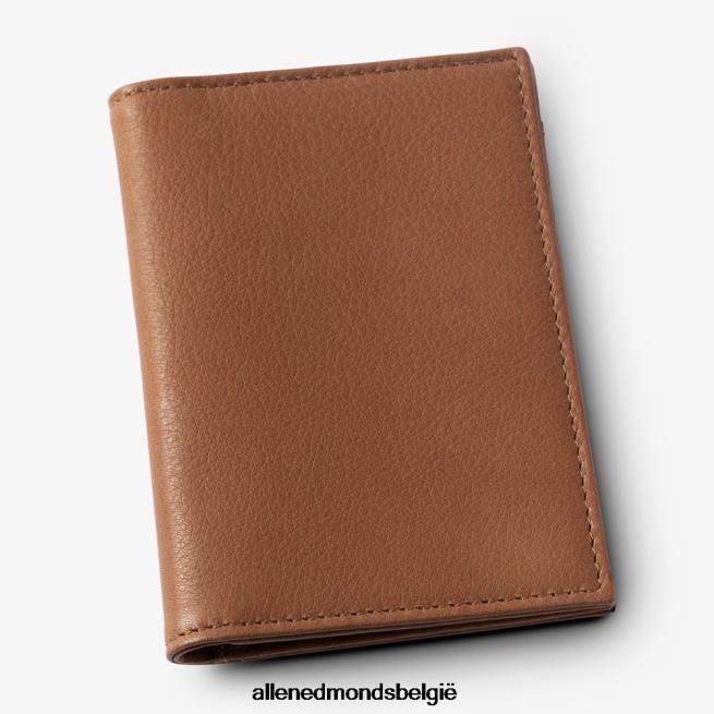 uniseks Allen Edmonds rfid vachetta-kaarthouder met id-houder walnoot bruin HDSF45583