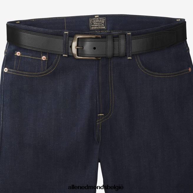 uniseks Allen Edmonds Ace Avenue casual riem zwart HDSF45573