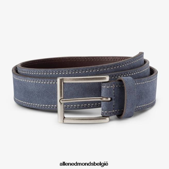 uniseks Allen Edmonds bourbon street suède jurk riem spijkerbroekblauw HDSF45314