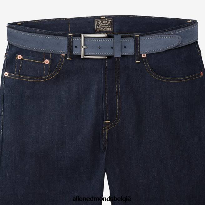 uniseks Allen Edmonds bourbon street suède jurk riem spijkerbroekblauw HDSF45314