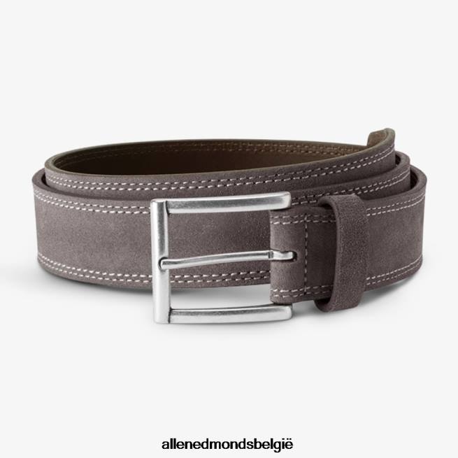 uniseks Allen Edmonds bourbon street suède jurk riem tin HDSF45572