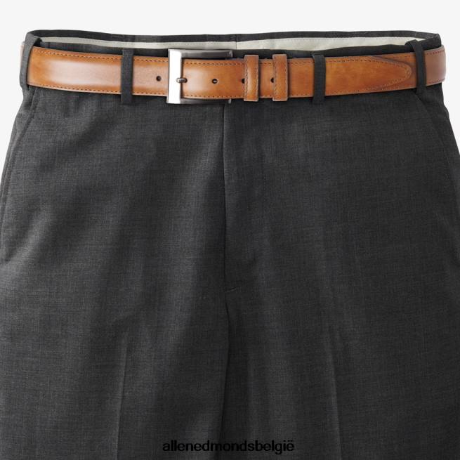 uniseks Allen Edmonds brede basic jurk riem donker notenleer HDSF45550