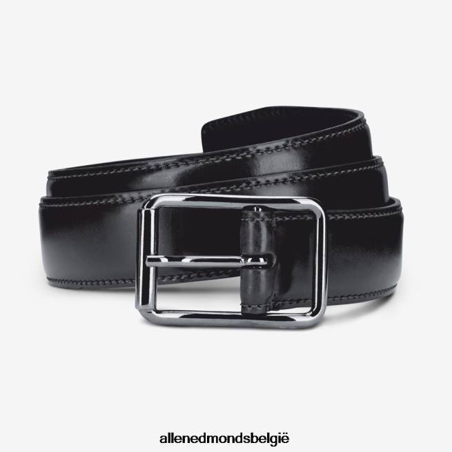 uniseks Allen Edmonds cordovan avenue jurk riem zwart HDSF45586