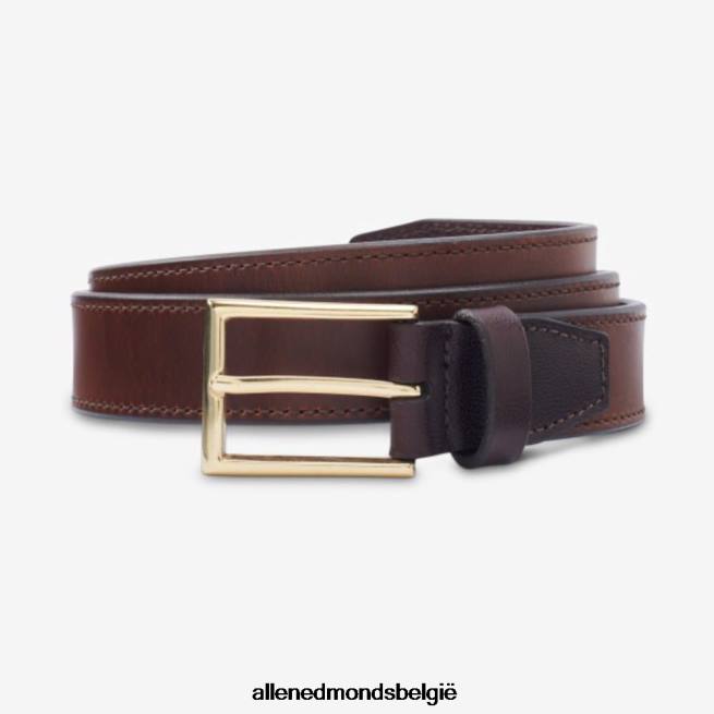 uniseks Allen Edmonds cyrus avenue jurk riem donker snuifbruin HDSF45307