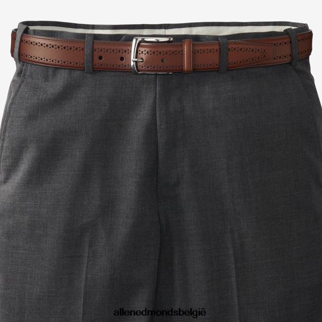 uniseks Allen Edmonds manistee jurk riem koffie bruin HDSF45543