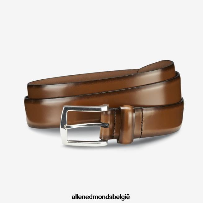 uniseks Allen Edmonds midland avenue jurk riem walnoot bruin HDSF45561