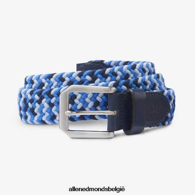 uniseks Allen Edmonds nantucket stretch gevlochten riem marine camo HDSF45299