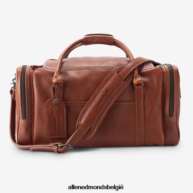 uniseks Allen Edmonds american grain collection - plunjezak met halve maanrits bruinen HDSF45381