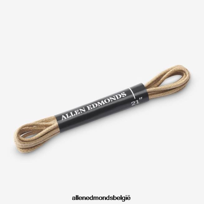 uniseks Allen Edmonds kleine ronde geglazuurde vervangende veters bruin 21 HDSF45637