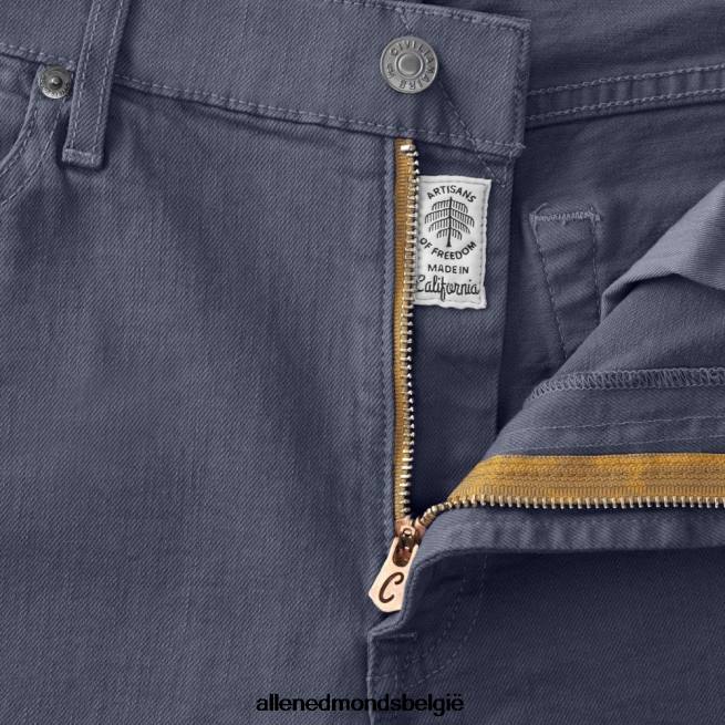 uniseks Allen Edmonds Civilaire walker slim-straight fit jeans leisteen blauw HDSF45502