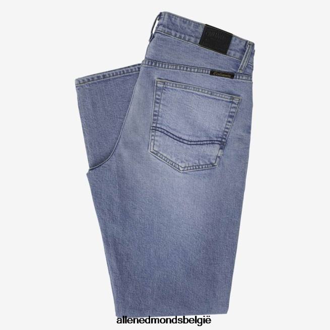 uniseks Allen Edmonds Civilaire walker slim-straight fit jeans middelmatig verweerd blauw HDSF45503