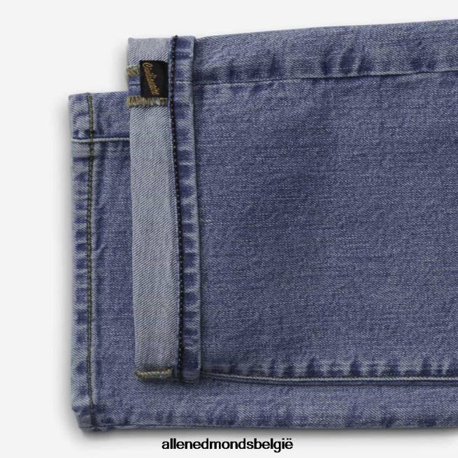 uniseks Allen Edmonds Civilaire walker slim-straight fit jeans middelmatig verweerd blauw HDSF45503