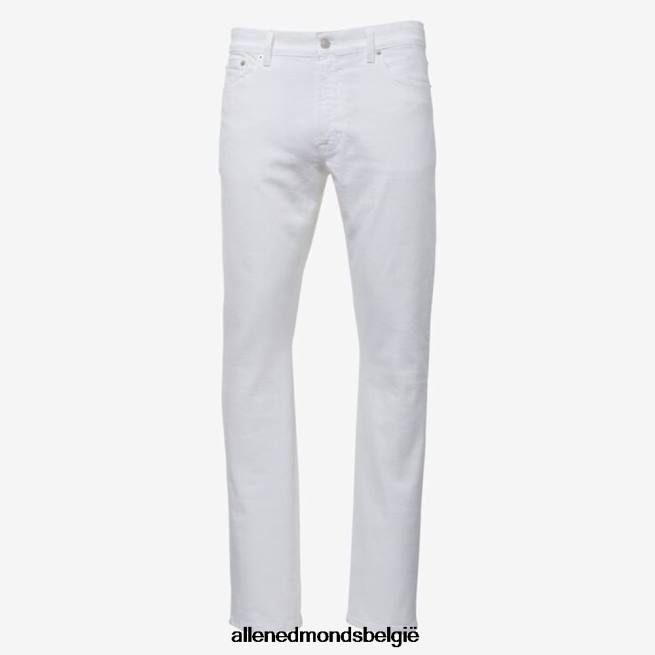 uniseks Allen Edmonds Civilaire walker slim-straight fit jeans wit HDSF45501