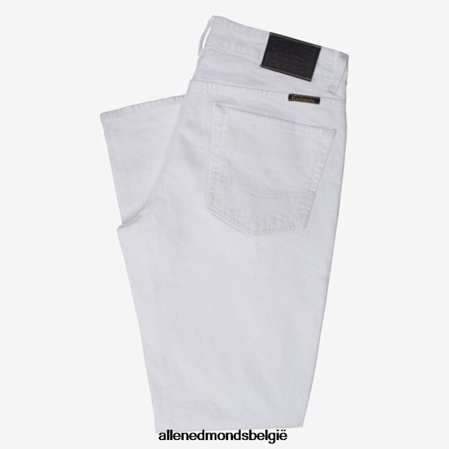 uniseks Allen Edmonds Civilaire walker slim-straight fit jeans wit HDSF45501