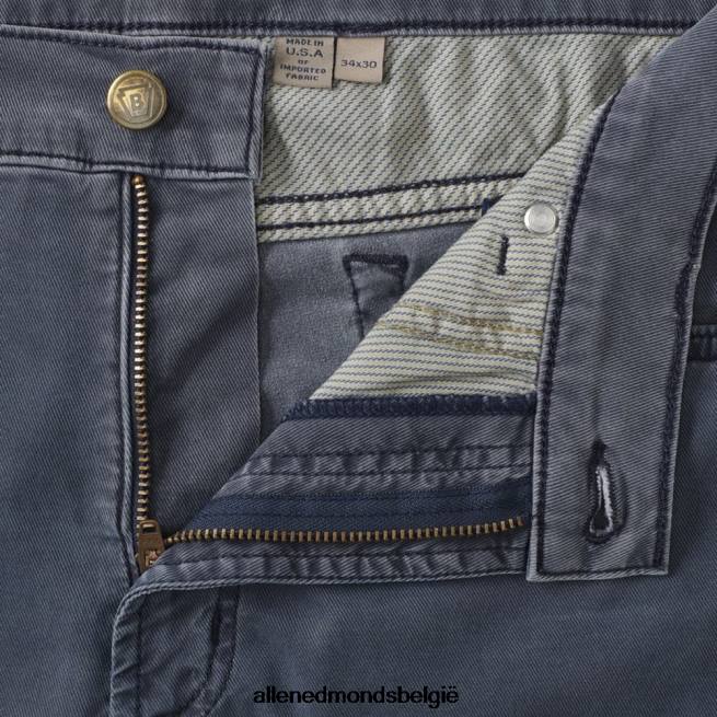 uniseks Allen Edmonds Rechte broek met 5 zakken grijs HDSF45201