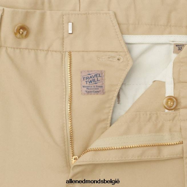 uniseks Allen Edmonds nette kaki broek met klassieke pasvorm khaki HDSF45169