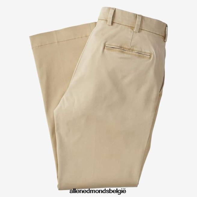 uniseks Allen Edmonds prestatiegerichte broek met rechte pasvorm bruinen HDSF45507