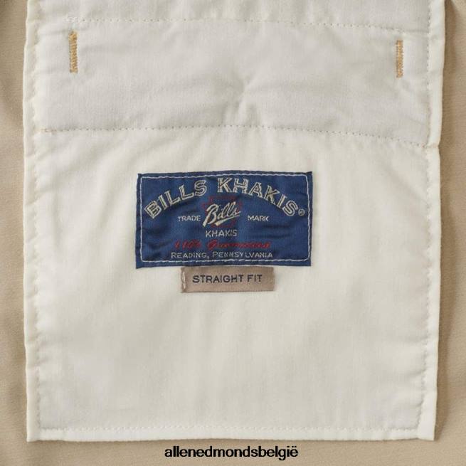 uniseks Allen Edmonds prestatiegerichte broek met rechte pasvorm bruinen HDSF45507