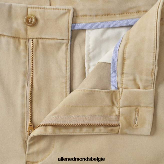 uniseks Allen Edmonds prestatiegerichte broek met rechte pasvorm bruinen HDSF45507