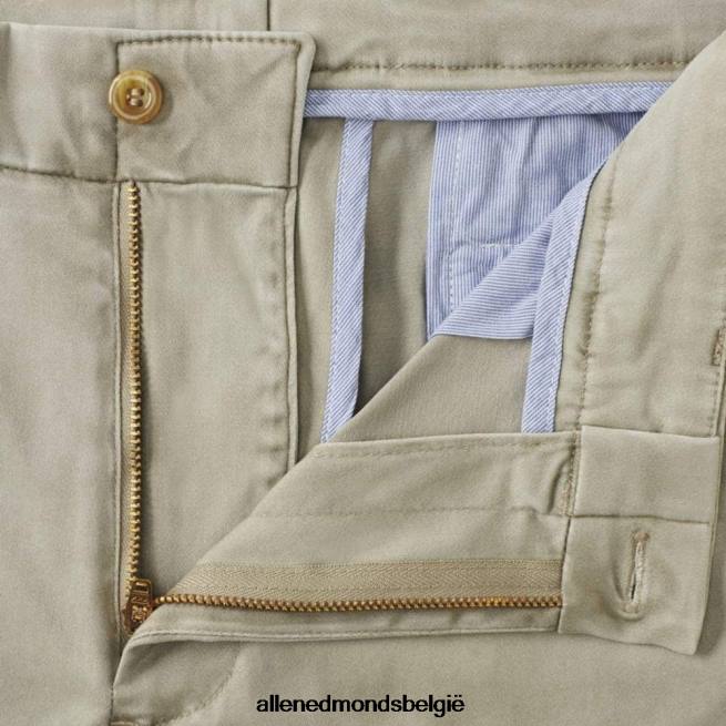 uniseks Allen Edmonds prestatiegerichte broek met rechte pasvorm grijs HDSF45177