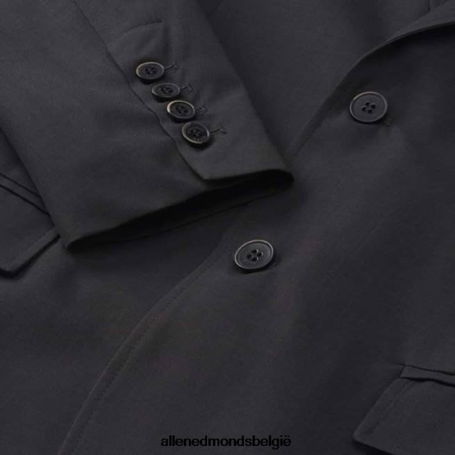 uniseks Allen Edmonds nomad technische blazer houtskool grijs HDSF45157