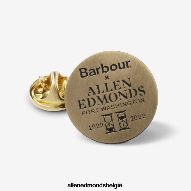 uniseksbarbour x allen edmonds speciale editie evelar gewaxt jack olijf HDSF45271