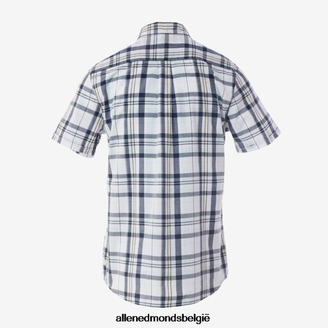 uniseks Allen Edmonds barbour furniss overhemd met korte mouwen wit HDSF45220