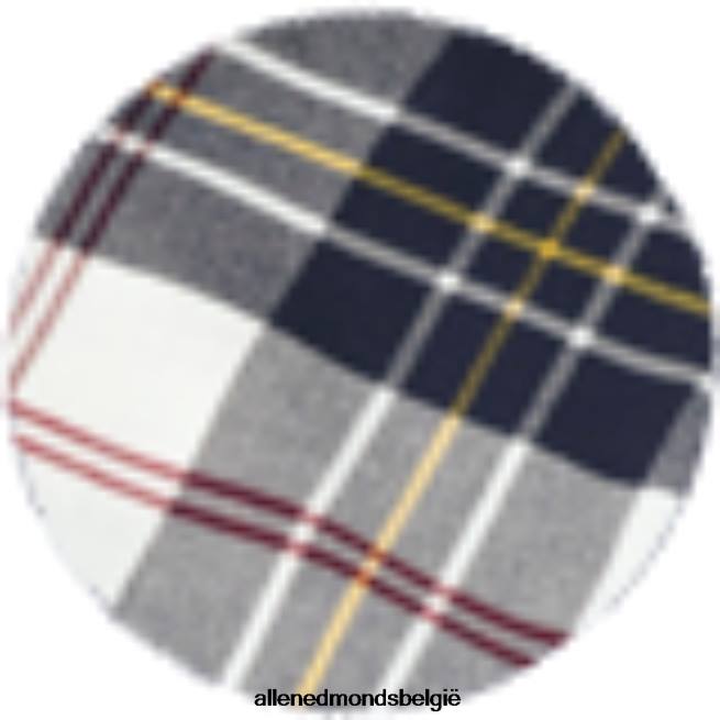 uniseks Allen Edmonds barbour ronan geruit flanellen overhemd bot/blauw HDSF45263