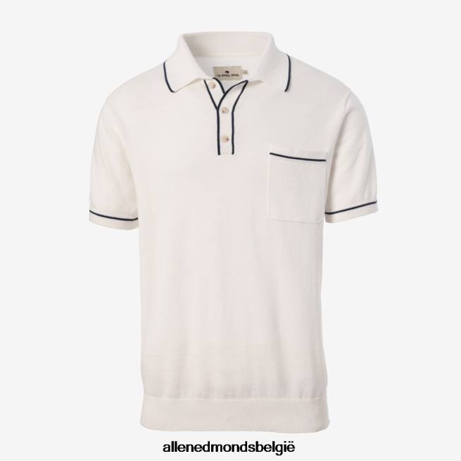 uniseks Allen Edmonds de normale merk robles gebreide polo wit HDSF45496