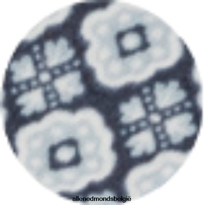 uniseks Allen Edmonds untuckit keller overhemd met korte mouwen marine HDSF45173