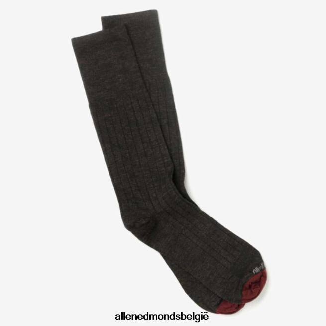 uniseks Allen Edmonds geklede sokken van merinowol bruin HDSF45163