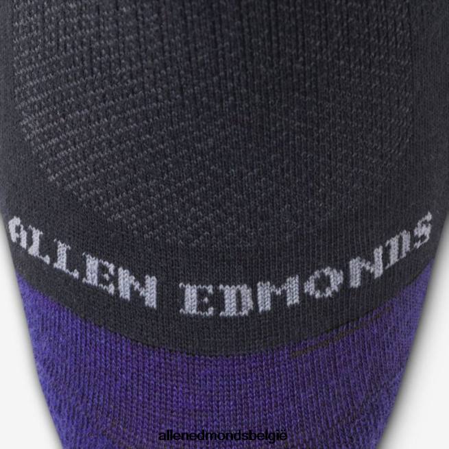 uniseks Allen Edmonds halfhoge katoenen airdress-sokken zwart HDSF45511