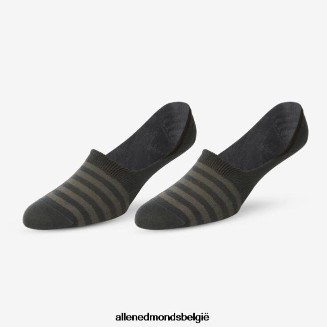 uniseks Allen Edmonds no-show sokken set van 2 paar braam/grijs HDSF45516