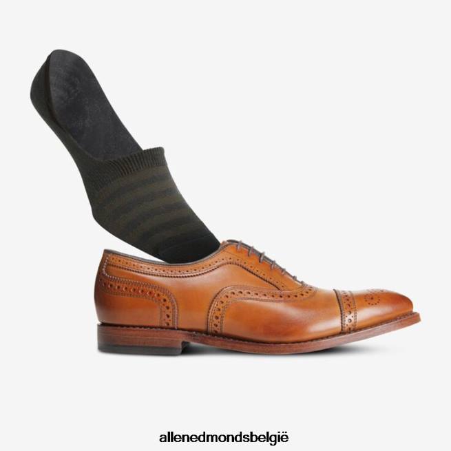 uniseks Allen Edmonds no-show sokken set van 2 paar braam/grijs HDSF45516