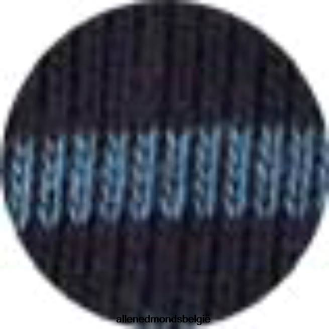 uniseks Allen Edmonds no-show sokken set van 2 paar kaki/indigo HDSF45185