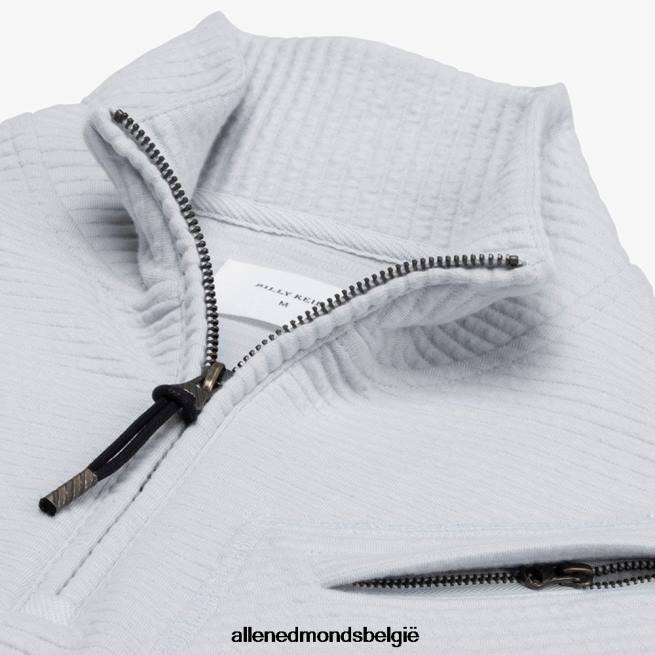 uniseks Allen Edmonds Billy Reid gewatteerde pullover met halve rits hemelsblauw HDSF45537