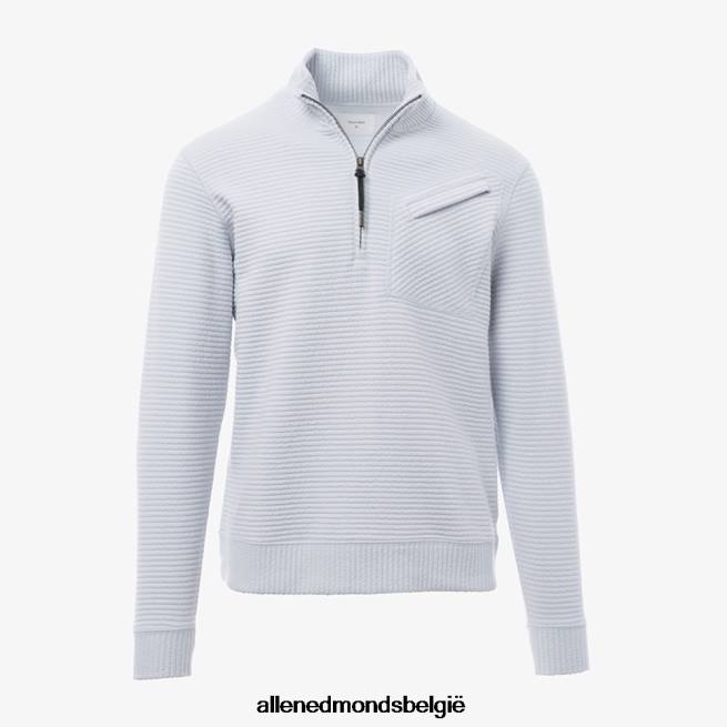 uniseks Allen Edmonds Billy Reid gewatteerde pullover met halve rits hemelsblauw HDSF45537