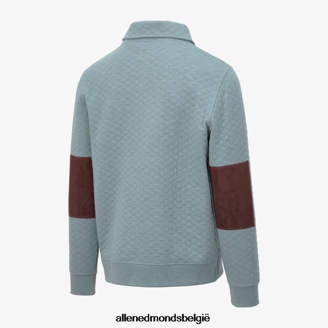 uniseks Allen Edmonds Billy Reid gewatteerde sweater met sjaalkraag blauw wassen HDSF45231