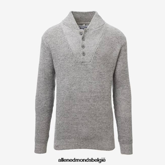 uniseks Allen Edmonds schott n.y.c. militaire henley trui grijs HDSF45192