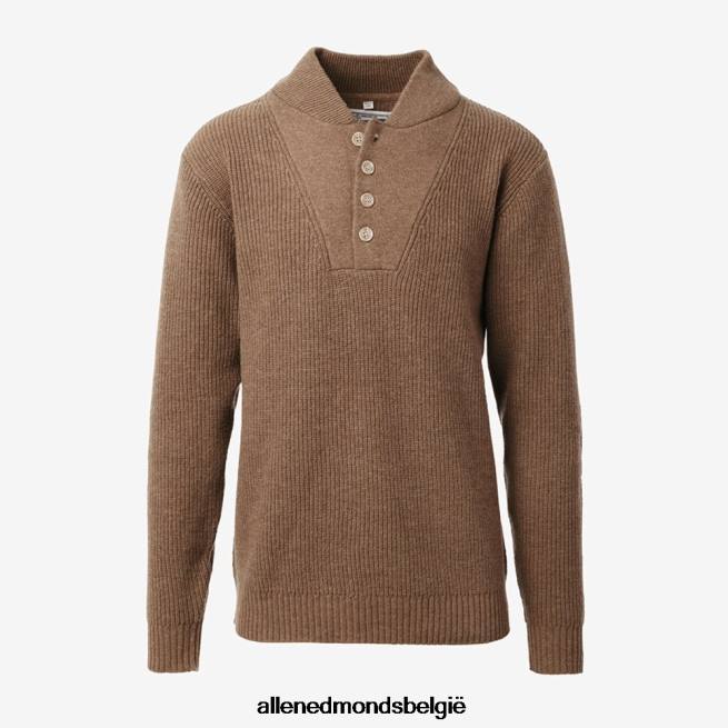 uniseks Allen Edmonds schott n.y.c. militaire henley trui kameel HDSF45521