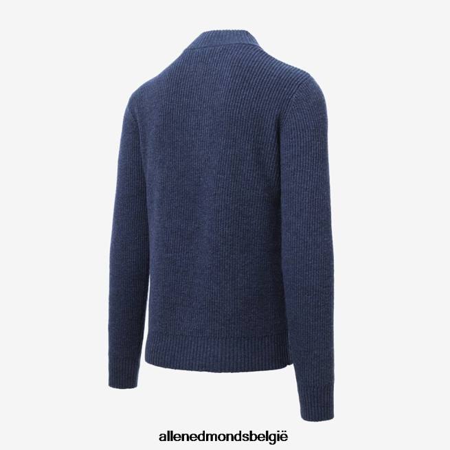 uniseks Allen Edmonds schott n.y.c. trui met kwartrits marine HDSF45184