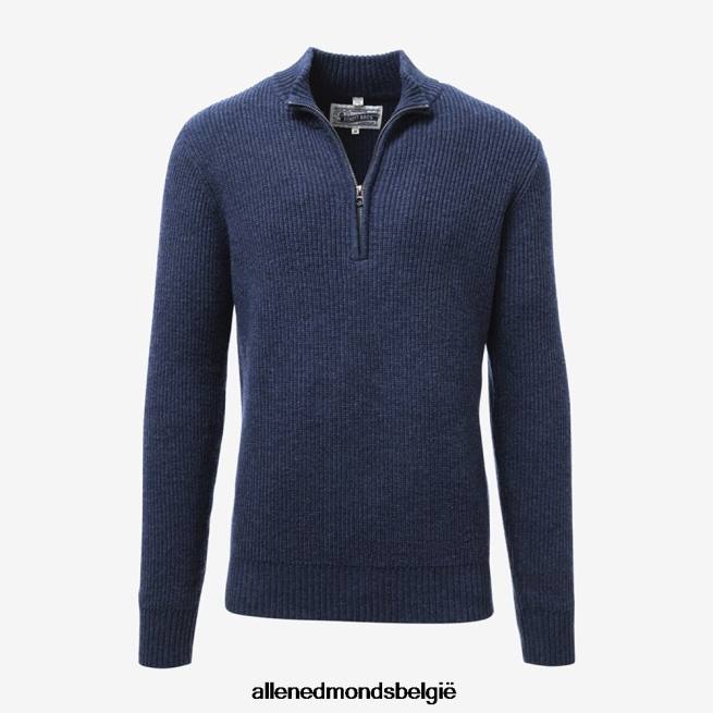 uniseks Allen Edmonds schott n.y.c. trui met kwartrits marine HDSF45184