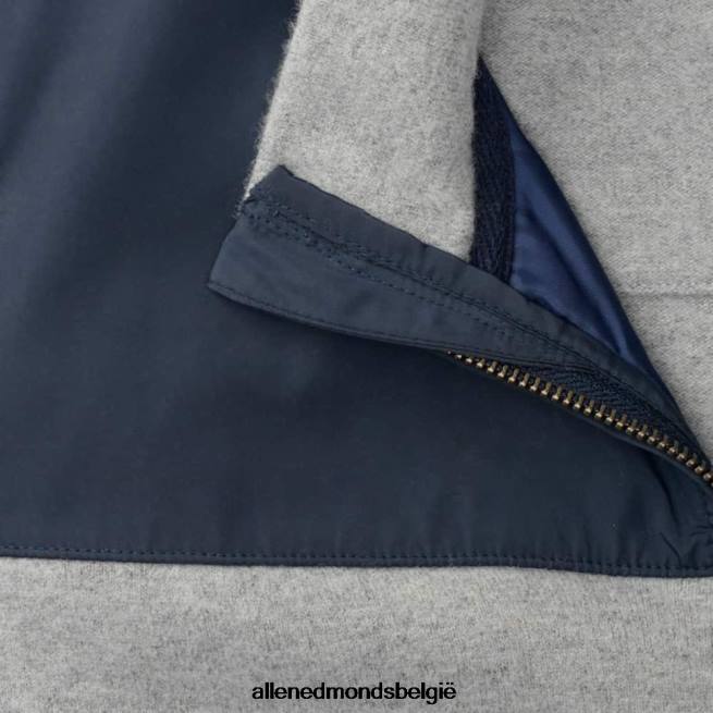 uniseks Allen Edmonds James vest met rits aan de voorkant marine HDSF45165