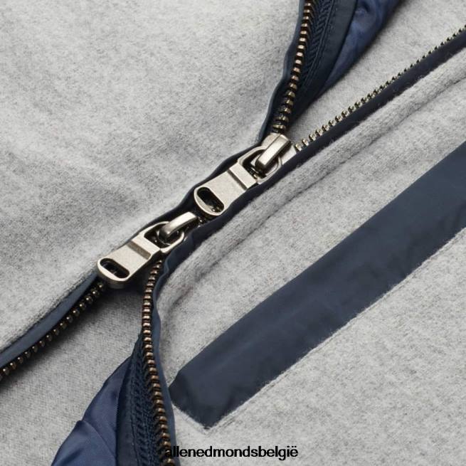 uniseks Allen Edmonds James vest met rits aan de voorkant marine HDSF45165