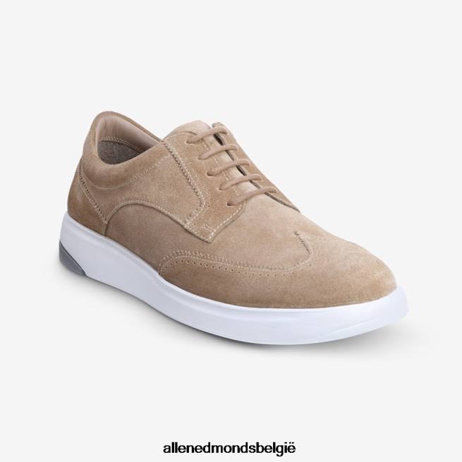 Heren Allen Edmonds Beaumont vleugeltip derby bot suède HDSF4587