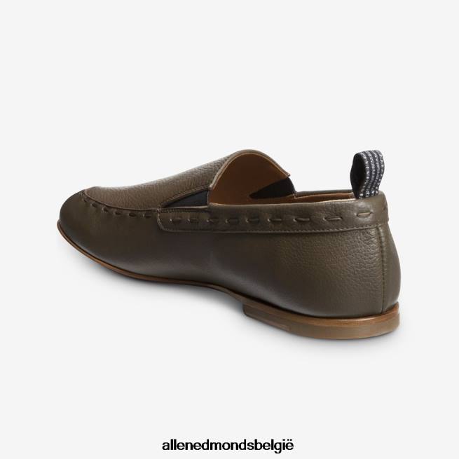 Heren Allen Edmonds Bula casual loafer van Armando Cabral olijf HDSF45124